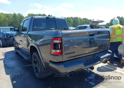 2021 Ram 1500 Laramie 4X4 5'7 Box из США, поврежденный, VIN 1C6SRFJT3MN581701